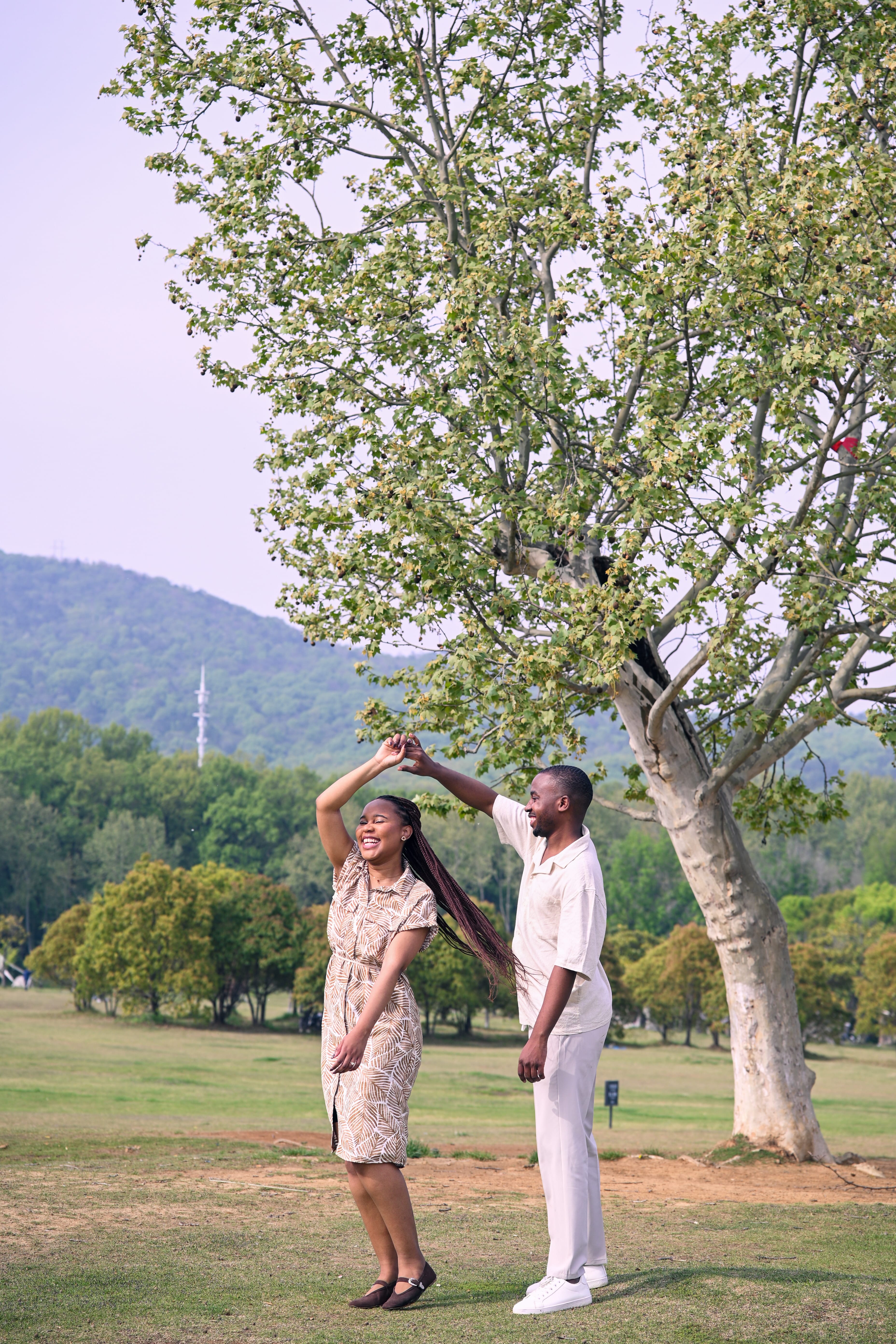 Edna and Pascal celebrating God's faithfulness